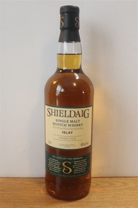 shieldaig scotch finest old.